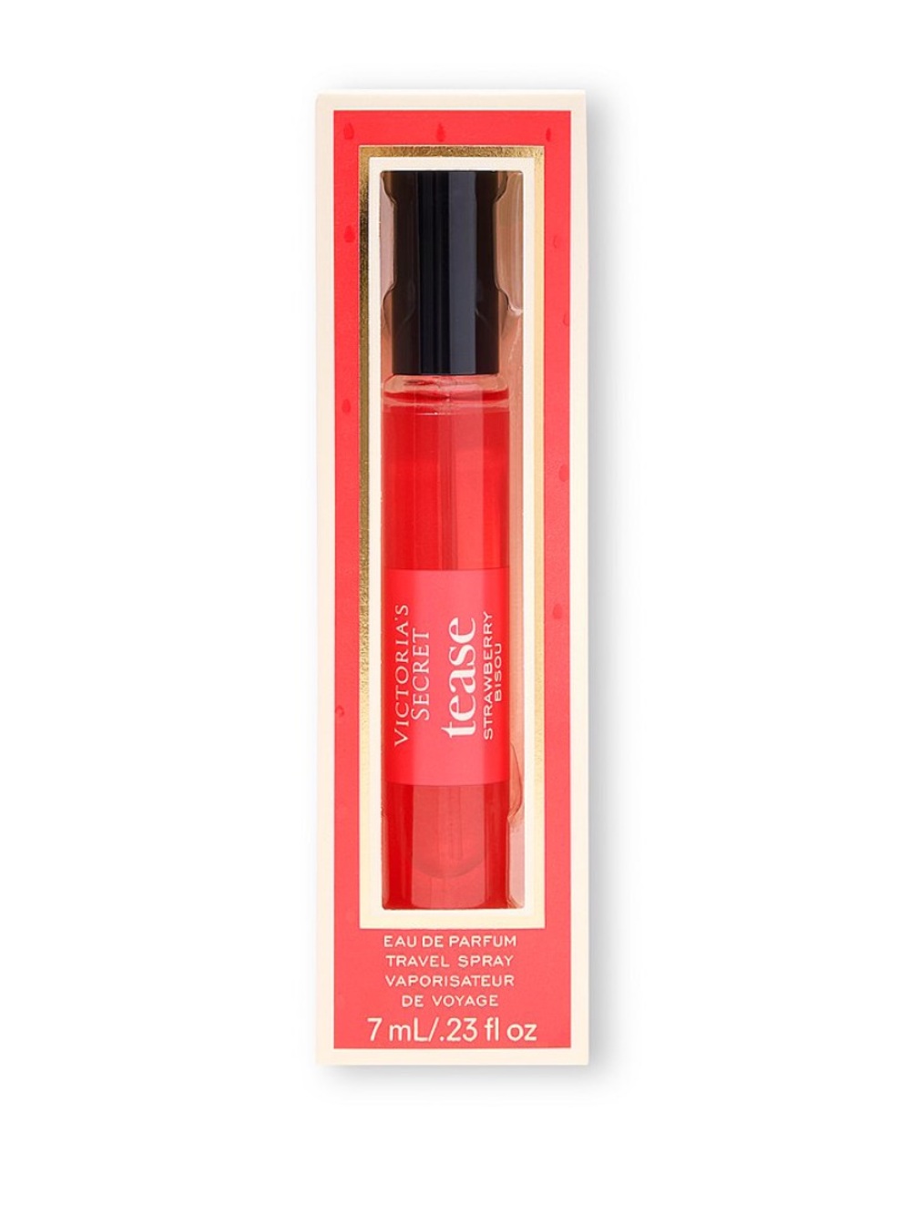 NWT Victoria's Secret Tease Strawberry Bisou Roller Perfume NEW IN BOX
